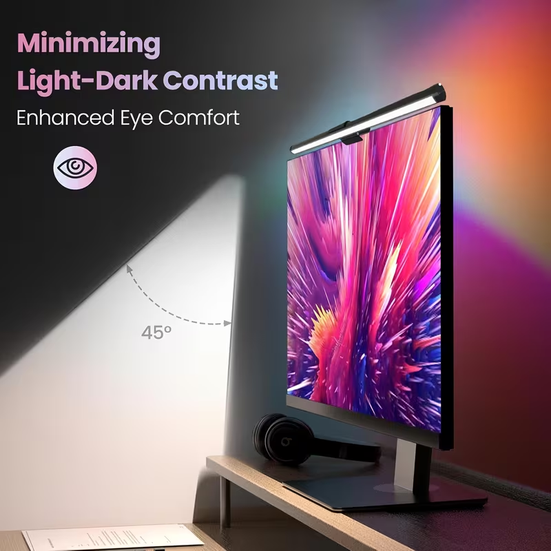 Home Office Lamp - Monitör Işık Çubuğu LED Bilgisayar Ekranı