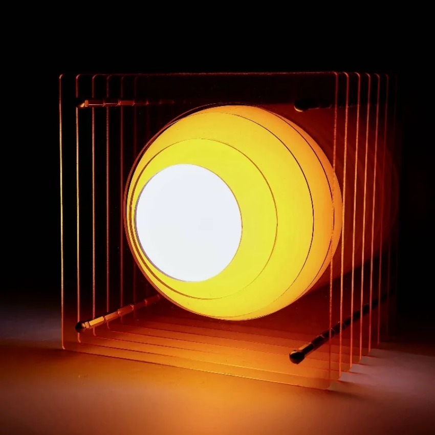Desk Lamp Led - DIY Akrilik Bin Katmanlı Lamba Ay