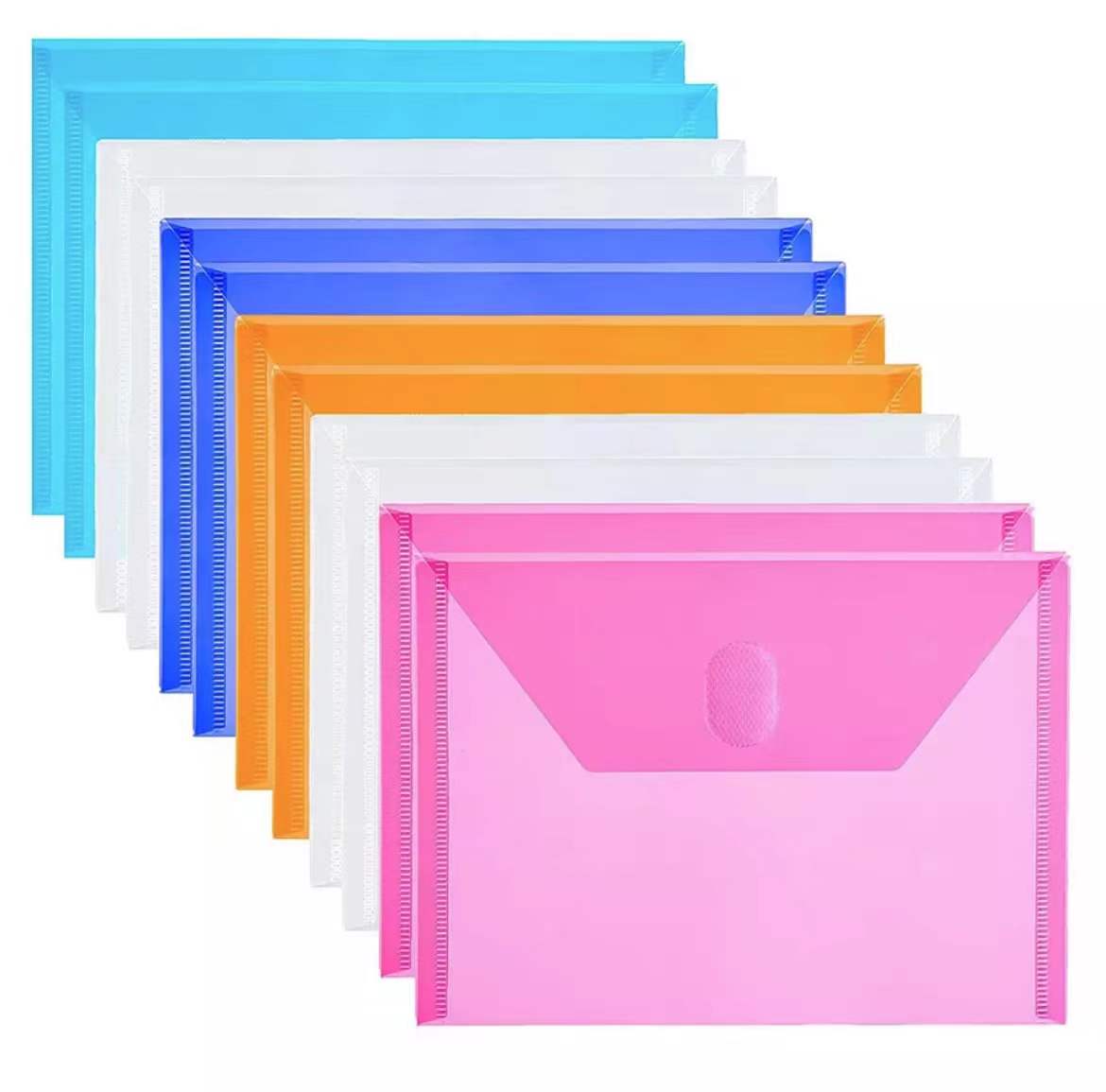 Home Office Photos - 10'lu Paket A5 Şeffaf Plastik Küçük