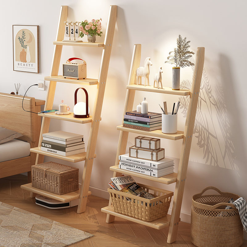 Home Office Shed - ‌ Masif Ahşap Duvar Rafı, Yaratıcı