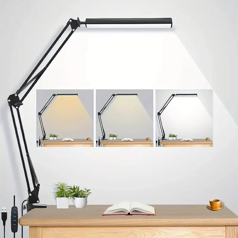 Home Office Lamp - Ev İçin LED Masa Lambası, Okuma,