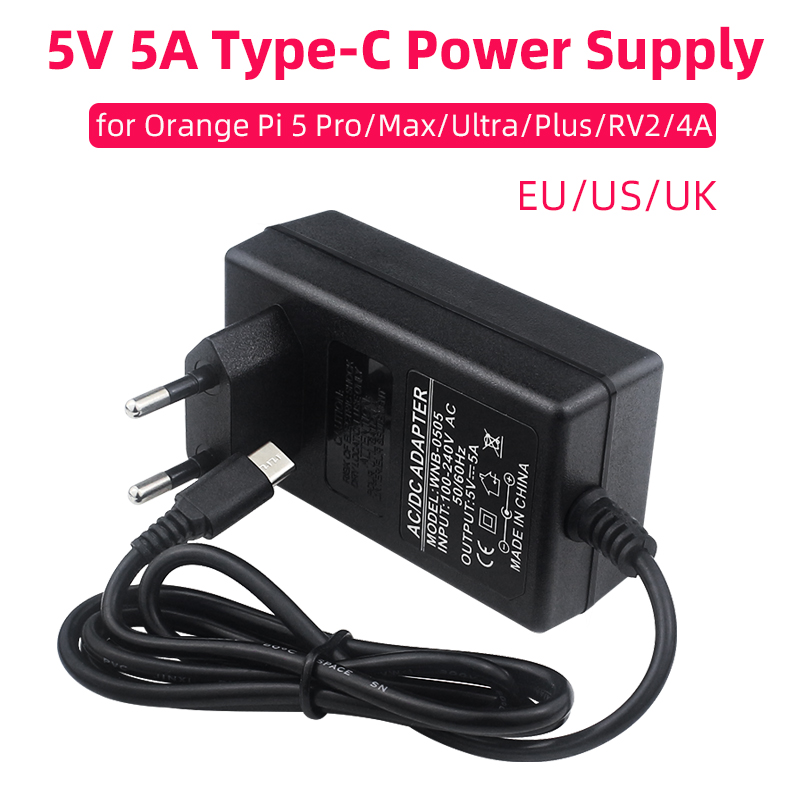 Home Office Uk - Orange Pi 5V 5A Güç Kaynağı