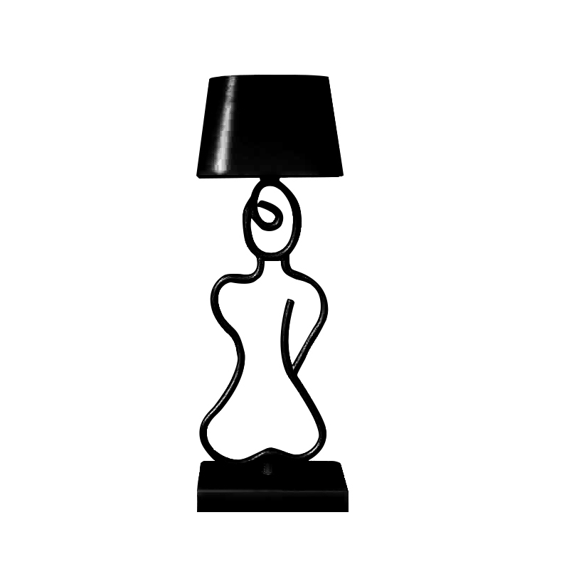 Desk Lamp Led - Modern Şarj Edilebilir Kablosuz Alüminyum Alaşımlı