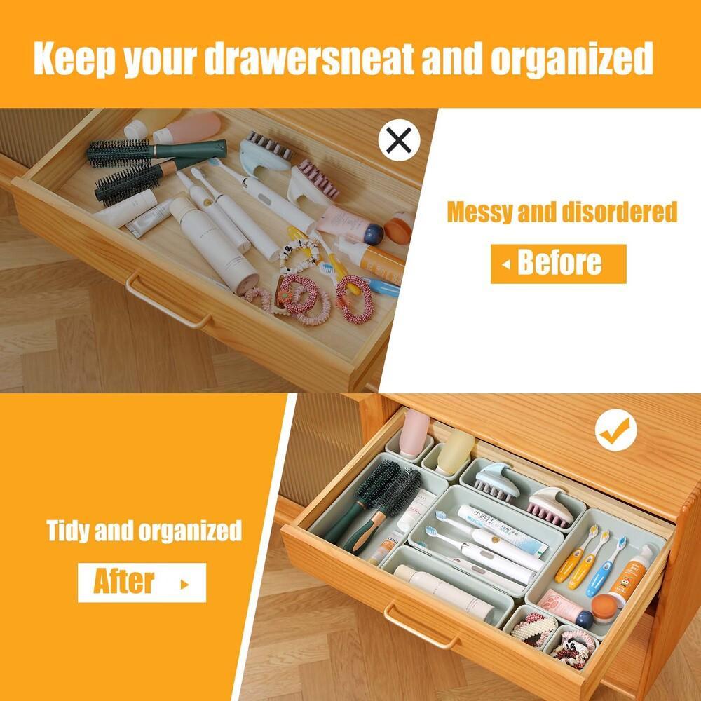 16 Parça Plastik Çekmece Düzen - Home Office Organization incelemesi ve fiyatı