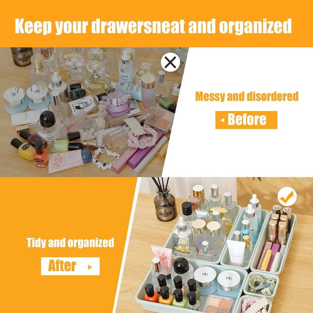 16 Parça Plastik Çekmece Düzen - Home Office Organization incelemesi ve fiyatı
