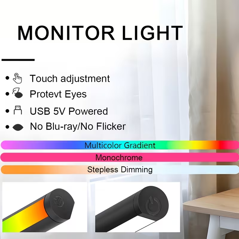 Monitör Işık Çubuğu LED Bilgis - Home Office Lamp incelemesi ve fiyatı