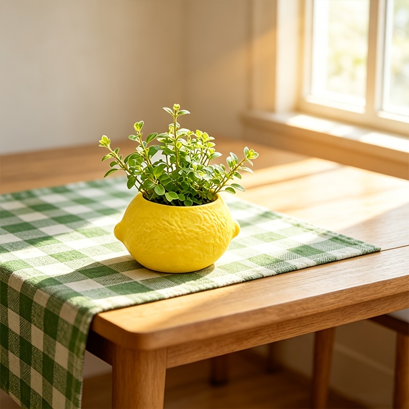 Limon Şeklinde Dekoratif Saksı - Plant Desk Mini incelemesi ve fiyatı