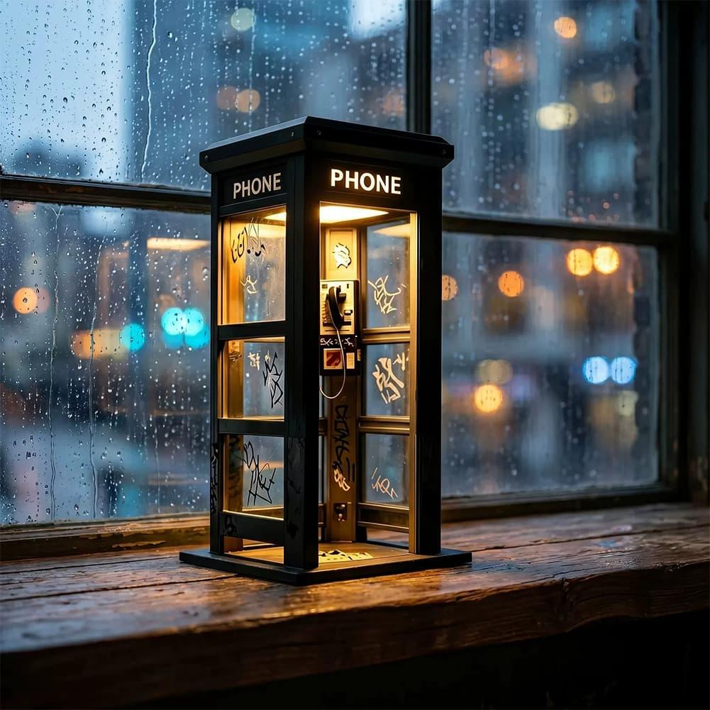 Retro Graffiti Telefon Kulübes - Desk Lamp Led incelemesi ve fiyatı
