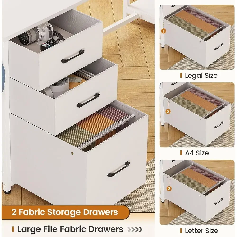 58 L Şeklinde Depolama Alanlı, - Home Office L Shaped Desk incelemesi ve fiyatı