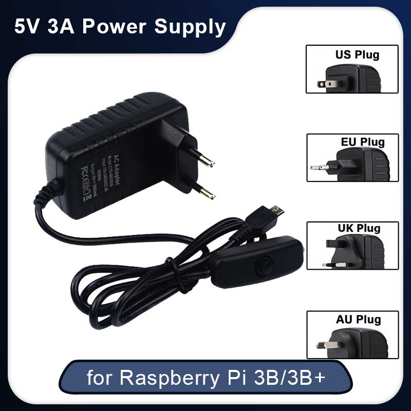 5 V 3A Raspberry Pi 3 Model B  - Home Office Uk incelemesi ve fiyatı