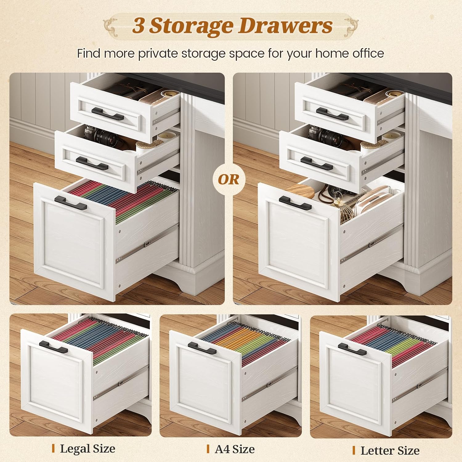 L Şeklinde, Üst Raflı ve 3 Çek - Home Office L Shaped Desk incelemesi ve fiyatı