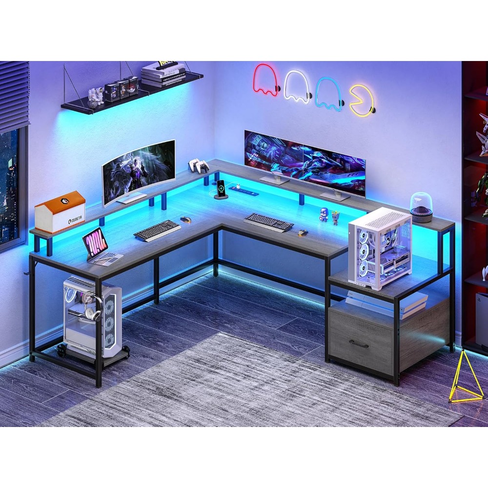 L Şeklinde Çalışma Masası, 66  - Home Office L Shaped Desk incelemesi ve fiyatı