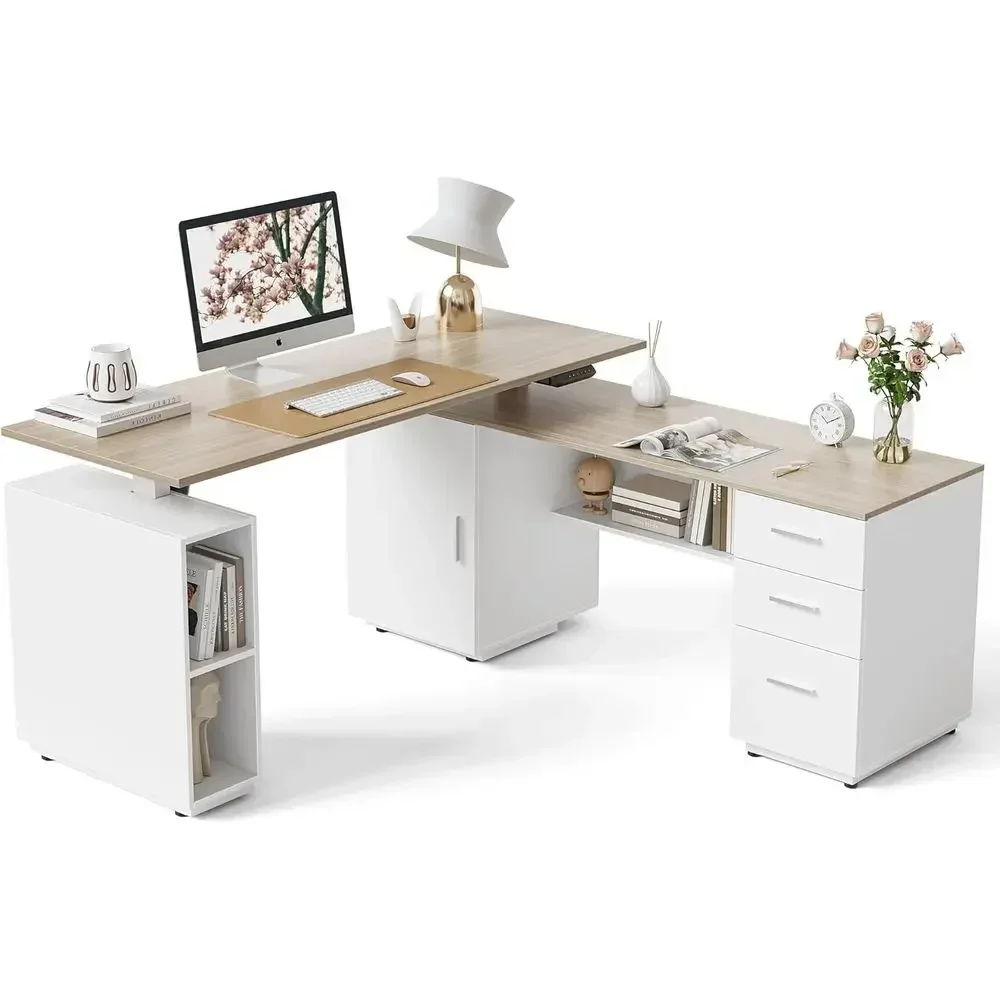 63 Executive L-Şeklinde Ayakta - Home Office L Shaped Desk incelemesi ve fiyatı