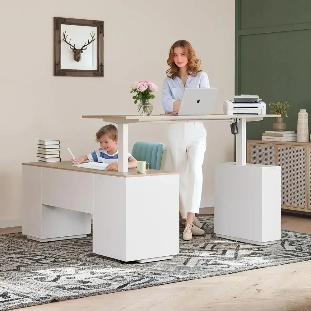 63 Executive L-Şeklinde Ayakta - Home Office L Shaped Desk incelemesi ve fiyatı