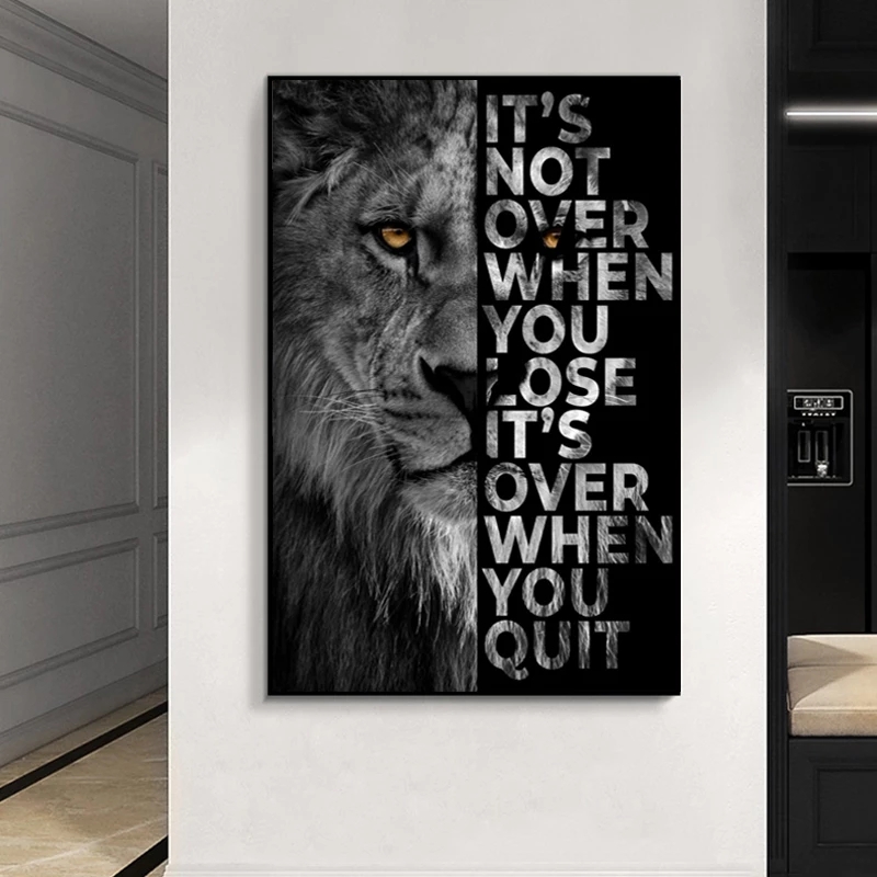 Vahşi Aslan Mektup Motivasyon  - Home Office Photos incelemesi ve fiyatı