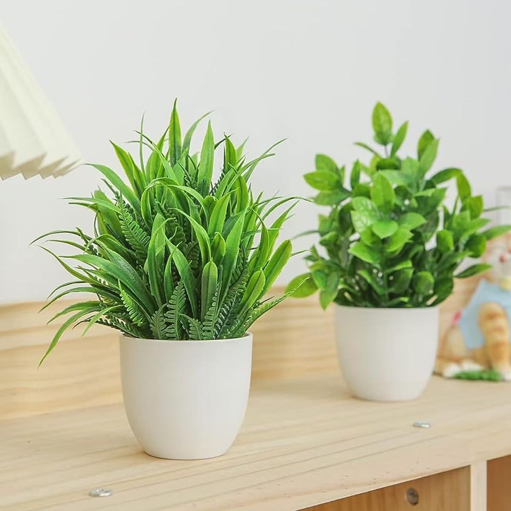 4 adet/takım Mini Yapay Bitkil - Plant Desk Mini incelemesi ve fiyatı