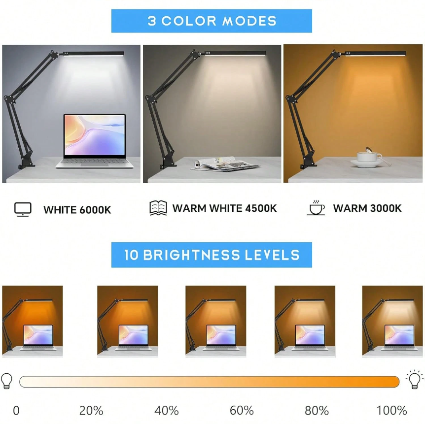 Ev İçin LED Masa Lambası, Okum - Home Office Lamp incelemesi ve fiyatı