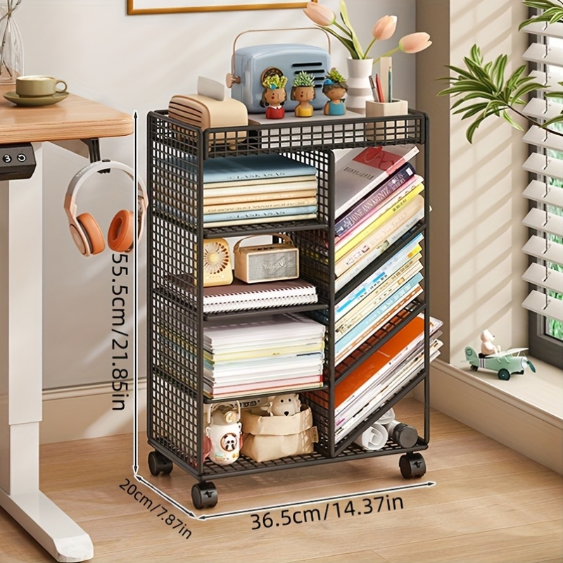 Tekerlekli Kitap Arabası - Met - Home Office Shed incelemesi ve fiyatı