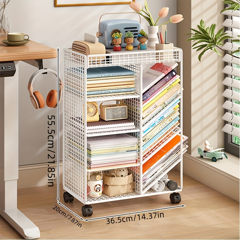 Tekerlekli Kitap Arabası - Met - Home Office Shed incelemesi ve fiyatı