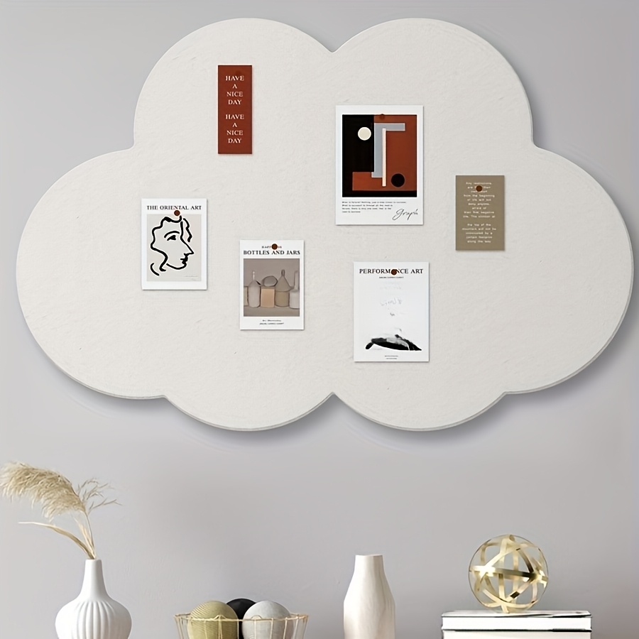 Bulut Şeklinde Keçe Pano Dekor - Home Office Background incelemesi ve fiyatı