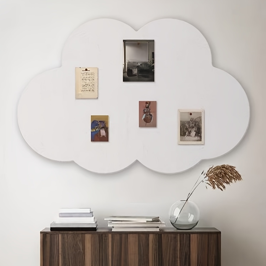 Bulut Şeklinde Keçe Pano Dekor - Home Office Background incelemesi ve fiyatı