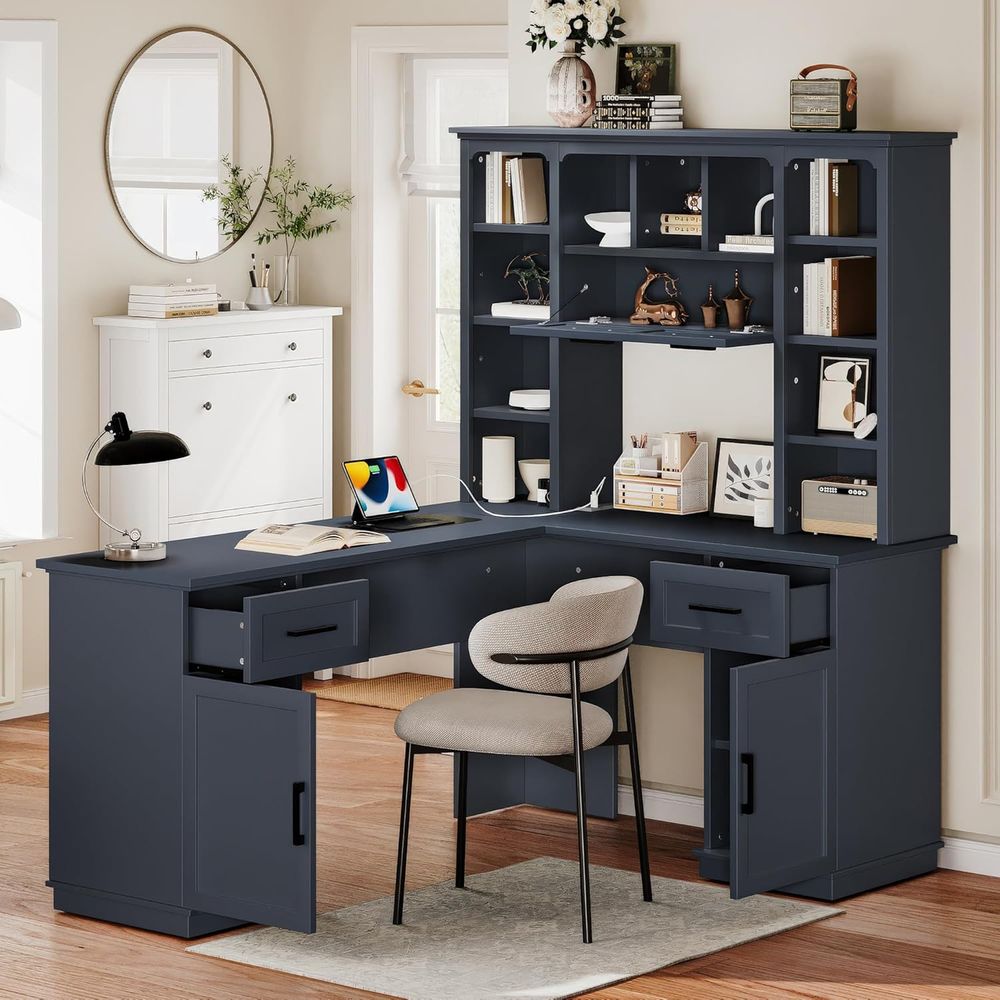 L Şekilli Çalışma Masası, Üst  - Home Office L Shaped Desk incelemesi ve fiyatı