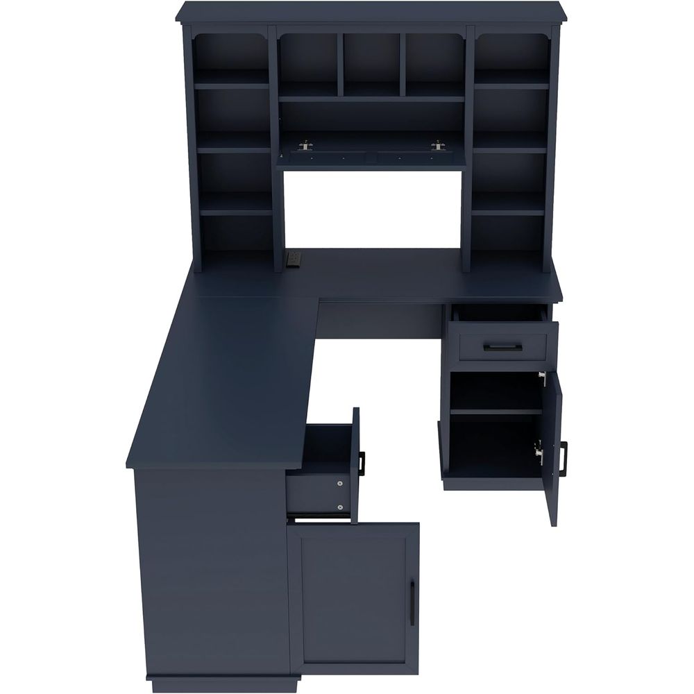 L Şekilli Çalışma Masası, Üst  - Home Office L Shaped Desk incelemesi ve fiyatı