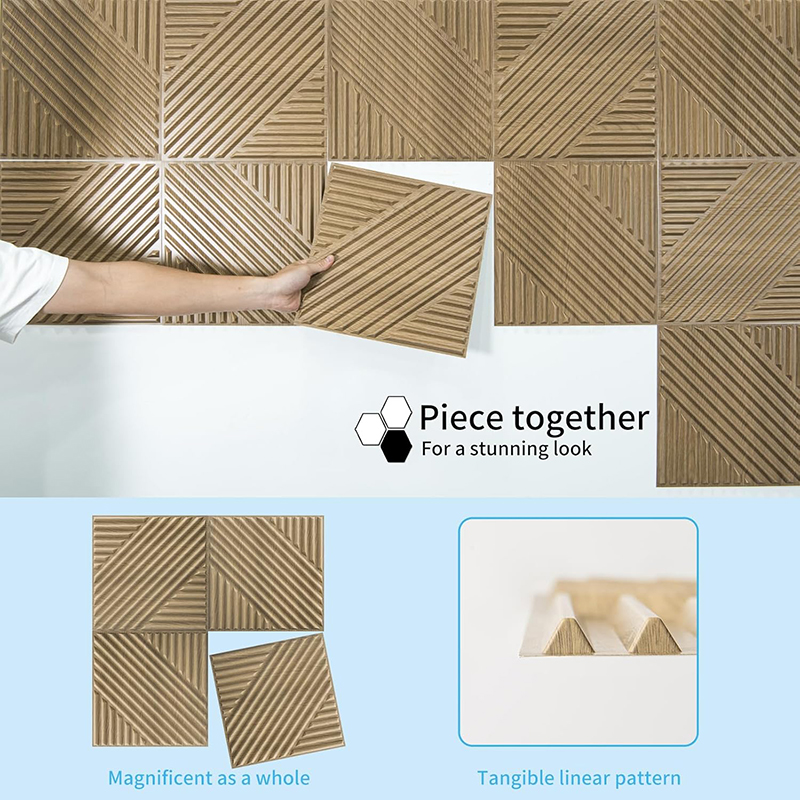 12 Adet 3D Duvar Paneli 30x30  - Home Office Background incelemesi ve fiyatı