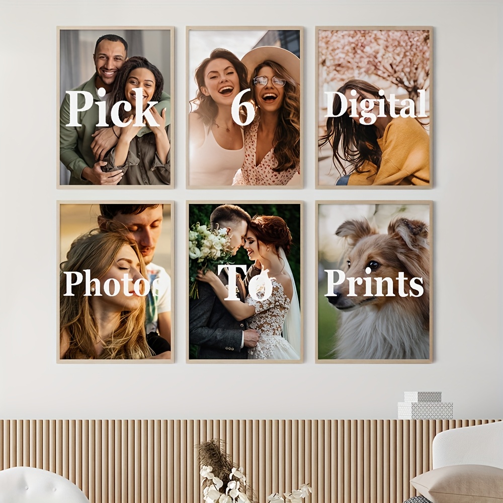6 adet/takım özel tuval baskıl - Home Office Photos incelemesi ve fiyatı